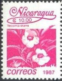 Nicaragua 1987 Flowers