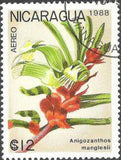 Nicaragua 1988 Airmail - Flowers