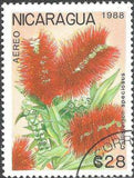 Nicaragua 1988 Airmail - Flowers