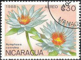 Nicaragua 1988 Airmail - Flowers