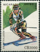 Nicaragua 1989 Winter Olympics - Albertville (1992)