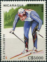 Nicaragua 1989 Winter Olympics - Albertville (1992)