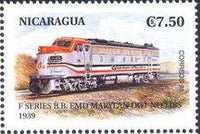 Nicaragua 1999 Railways