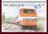 Nicaragua 2000 Railways of the World (locomotives)