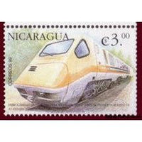 Nicaragua 2000 Railways of the World (locomotives)