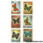 Nicaragua Butterflies , 6 stamps