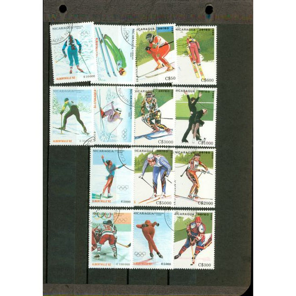 Nicaragua Olympics , 14 stamps