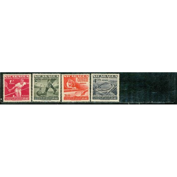 Nicaragua Olympics , 4 stamps