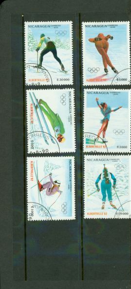 Nicaragua Olympics , 6 stamps