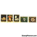 Niger Mushrooms , 5 stamps