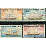 Niger Ships , 4 stamps