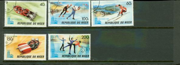 Niger Olympics , 5 stamps Lot 2 - Niger Olympics , 5 stamps Lot 2
