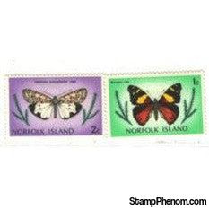 Norfolk Island Butterflies , 2 stamps