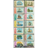 Norfolk Island Ships , 14 stamps