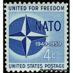 United States of America 1959 North Atlantic Treaty Organization Emblem