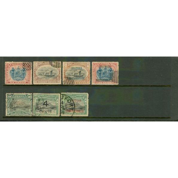 North Borneo Lot , 7 stamps - North Borneo Lot , 7 stamps
