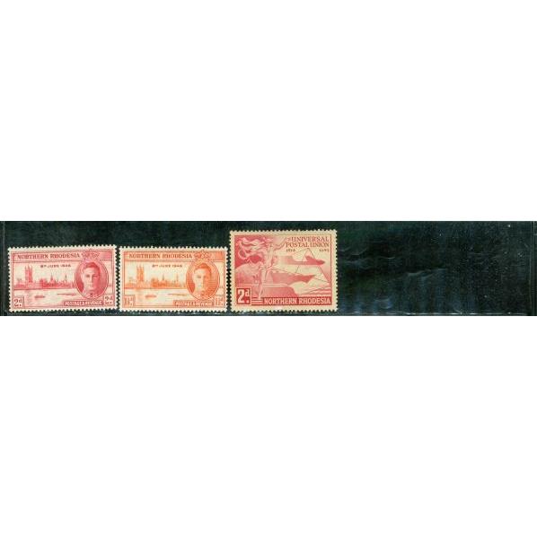 Northern Rhodesia Lot 2 , 3 stamps
