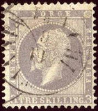 Norway 1856-1857 King Oscar I-Stamps-Norway-Mint-StampPhenom