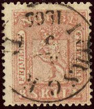Norway 1863-1866 Skilling value at left-Stamps-Norway-Mint-StampPhenom