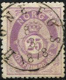 Norway 1877 Definitives - Values in Øre-Stamps-Norway-Mint-StampPhenom