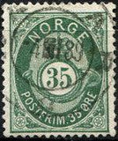 Norway 1877 Definitives - Values in Øre-Stamps-Norway-Mint-StampPhenom