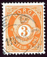 Norway 1877 Definitives - Values in Øre-Stamps-Norway-Mint-StampPhenom