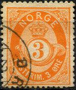 Norway 1877 Definitives - Values in Øre-Stamps-Norway-Mint-StampPhenom