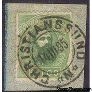 Norway 1878 Oscar II-Stamps-Norway-Mint-StampPhenom