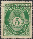 Norway 1888 First surcharge-Stamps-Norway-Mint-StampPhenom