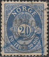 Norway 1888 First surcharge-Stamps-Norway-Mint-StampPhenom