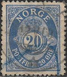 Norway 1888 First surcharge-Stamps-Norway-Mint-StampPhenom