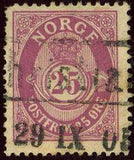 Norway 1888 First surcharge-Stamps-Norway-Mint-StampPhenom