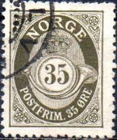 Norway 1893 - 1898 Definitives - Letters with serifs-Stamps-Norway-Mint-StampPhenom