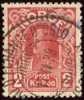 Norway 1893 - 1898 Definitives - Letters with serifs-Stamps-Norway-Mint-StampPhenom