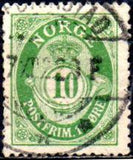 Norway 1920-1929 Posthorns in new colours-Stamps-Norway-Mint-StampPhenom