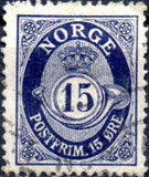 Norway 1920-1929 Posthorns in new colours-Stamps-Norway-Mint-StampPhenom