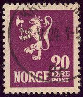 Norway 1922-1924 New Lion emblem-Stamps-Norway-Mint-StampPhenom