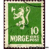 Norway 1922-1924 New Lion emblem-Stamps-Norway-Mint-StampPhenom