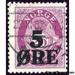 Norway 1922 Surcharge-Stamps-Norway-Mint-StampPhenom