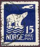 Norway 1925 Amundsen Expedition-Stamps-Norway-Mint-StampPhenom