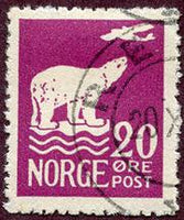 Norway 1925 Amundsen Expedition-Stamps-Norway-Mint-StampPhenom