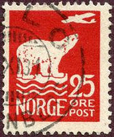 Norway 1925 Amundsen Expedition-Stamps-Norway-Mint-StampPhenom