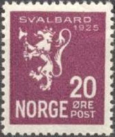 Norway 1925 Annexation of Spitzbergen-Stamps-Norway-Mint-StampPhenom