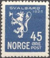 Norway 1925 Annexation of Spitzbergen-Stamps-Norway-Mint-StampPhenom