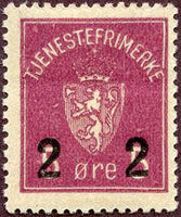 Norway 1926-1929 Official Stamps-Stamps-Norway-Mint-StampPhenom
