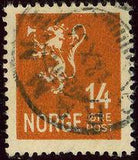 Norway 1926-1934 Lion emblem-Stamps-Norway-Mint-StampPhenom