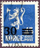 Norway 1927 Surcharges-Stamps-Norway-Mint-StampPhenom