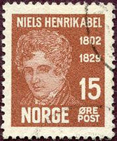 Norway 1929 Abel Centenary-Stamps-Norway-Mint-StampPhenom