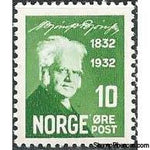 Norway 1932 Birth Centenary of Bjørnstjerne Bjørnson-Stamps-Norway-Mint-StampPhenom