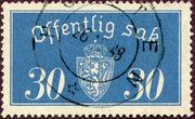 Norway 1933-1934 Official Stamps-Stamps-Norway-Mint-StampPhenom